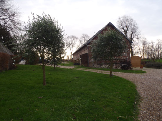 Le parc du gite de la Coupe de la Ligue